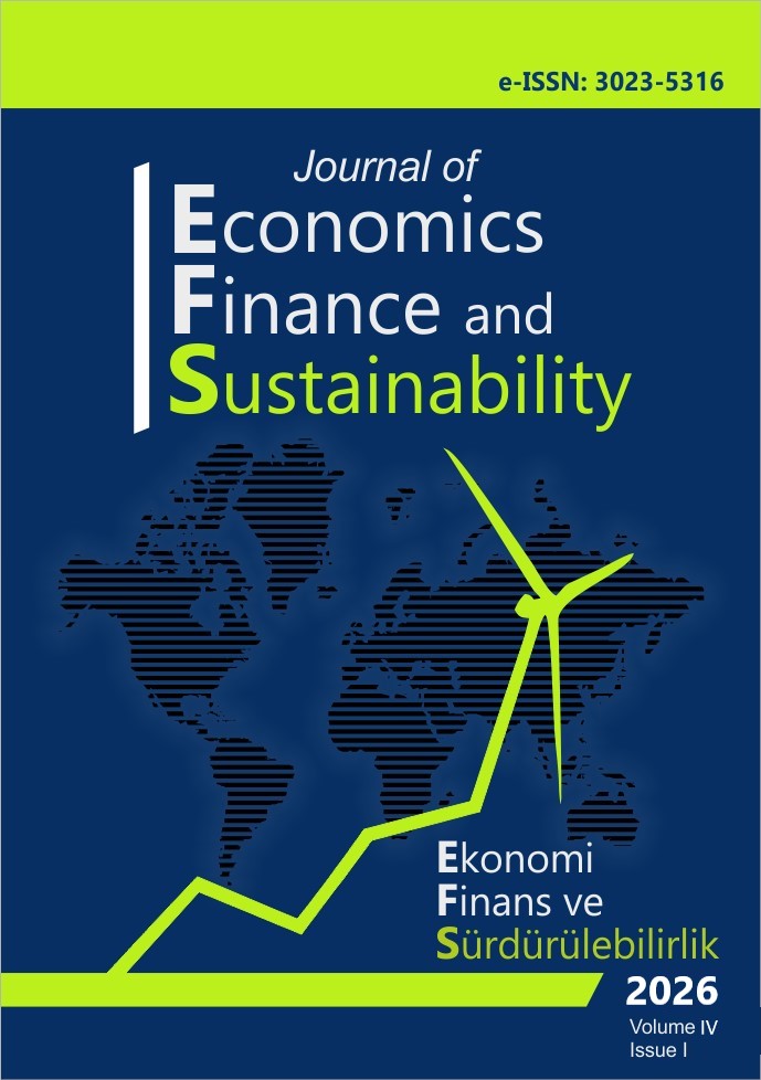 					Cilt 4 Sayı 1 (2026): Journal of Economics, Finance and Sustainability Gör
				